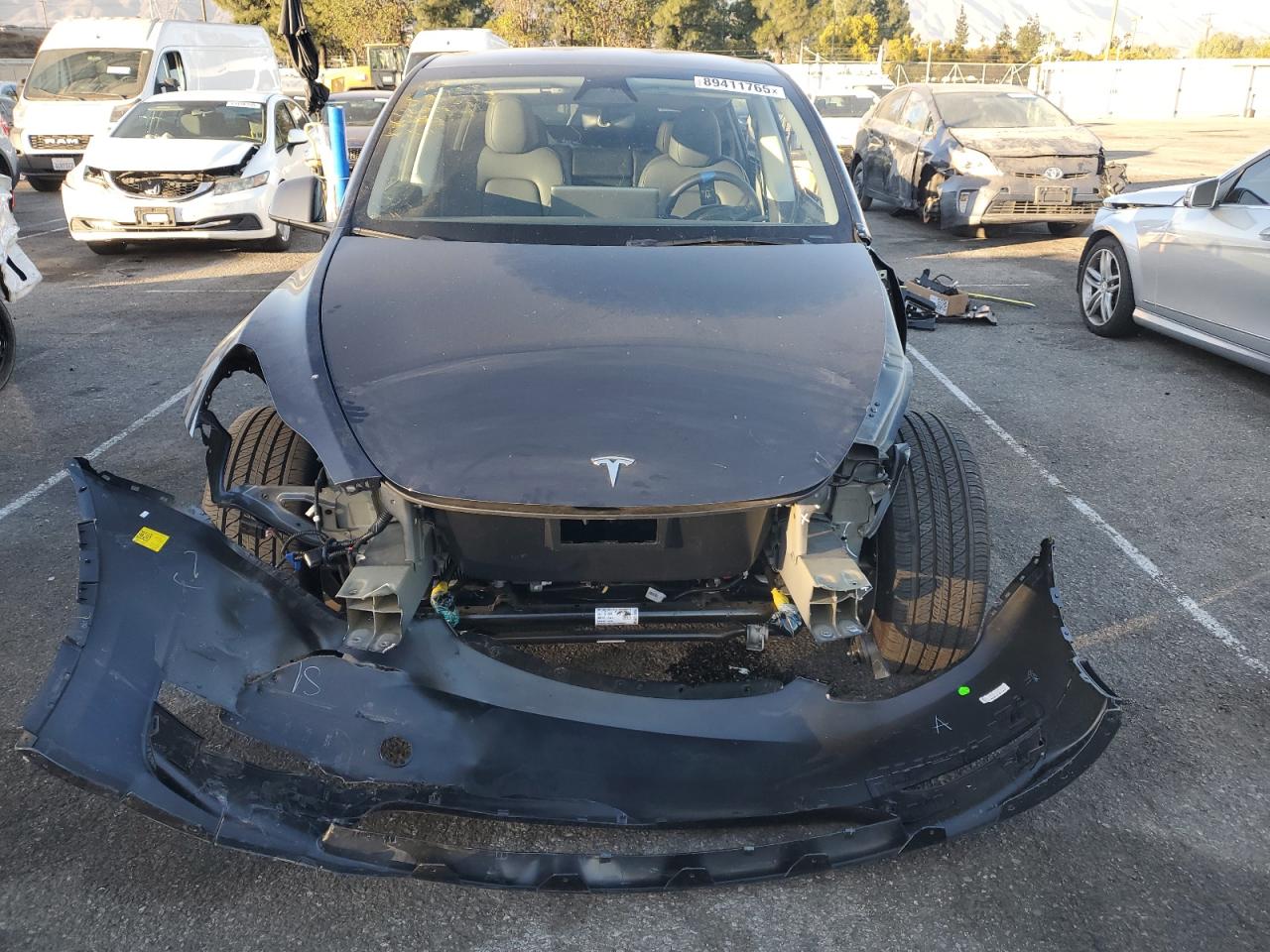 2024 TESLA MODEL Y  VIN:7SAYGDEE1RF002710