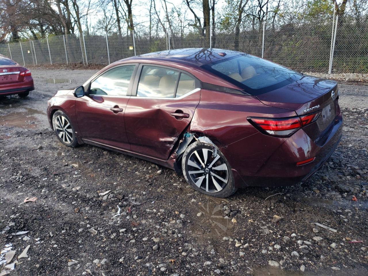 2022 NISSAN SENTRA SV VIN:3N1AB8CV8NY261350