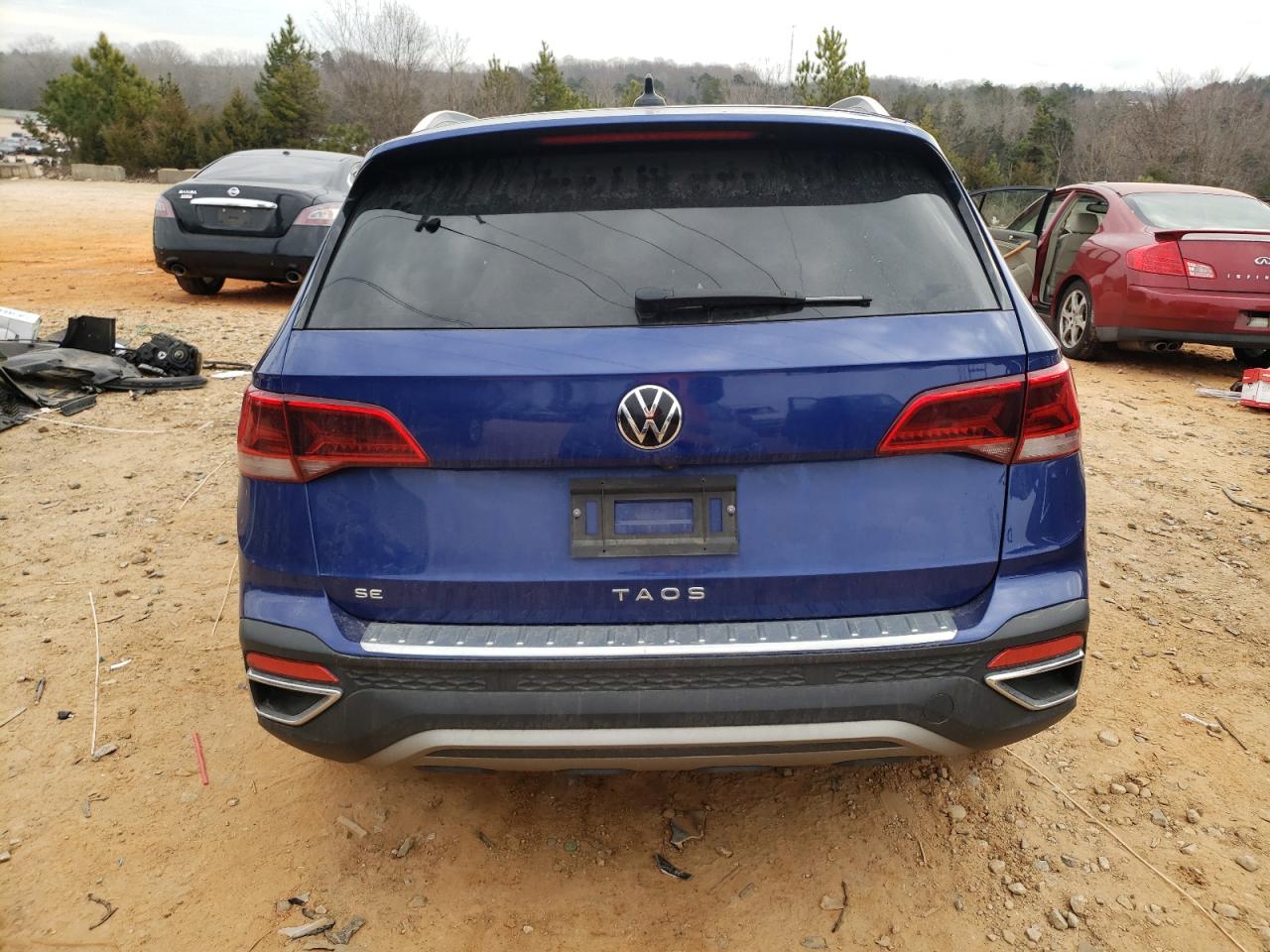2022 VOLKSWAGEN TAOS SE IQ DRIVE VIN:3VVLX7B22NM076986