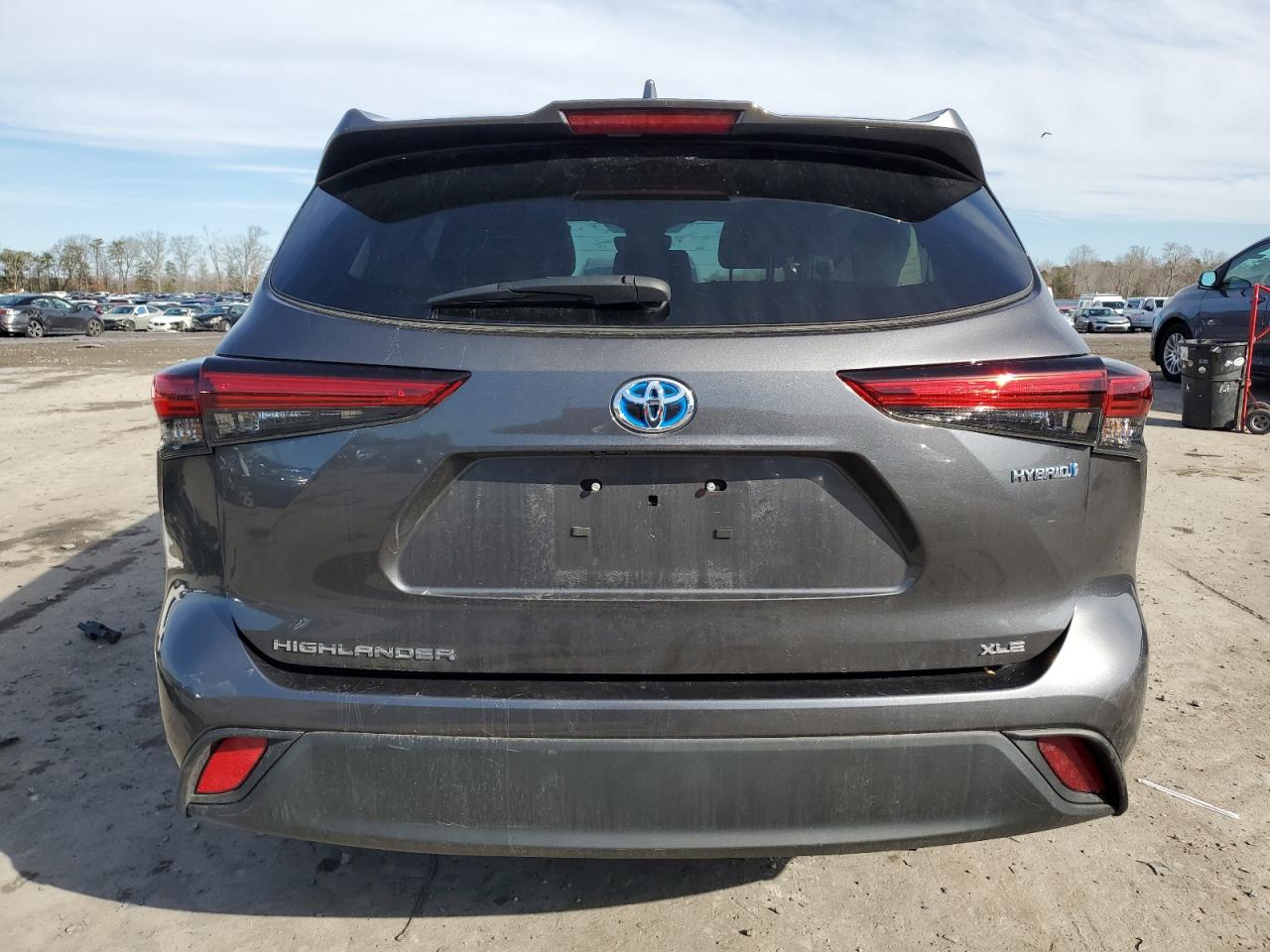2023 TOYOTA HIGHLANDER HYBRID XLE VIN:5TDKBRCH7PS124797