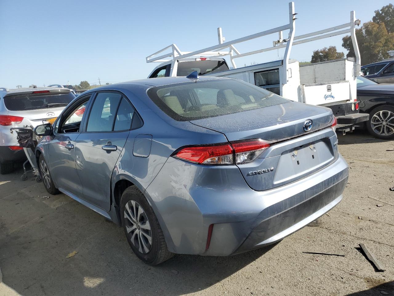 2022 TOYOTA COROLLA LE VIN:JTDEAMDE1NJ048835