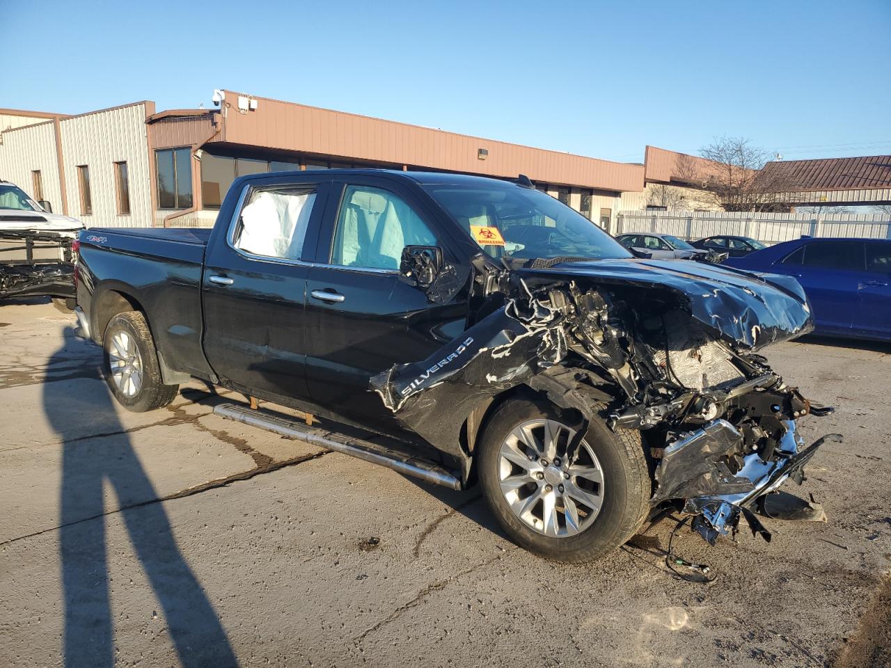 2022 CHEVROLET SILVERADO LTD K1500 LTZ VIN:3GCUYGEL6NG101181