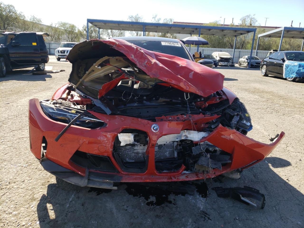 2022 BMW M3 COMPETITION VIN:WBS33AY07NFN05898