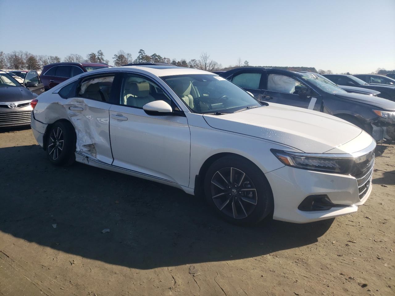 2022 HONDA ACCORD EXL VIN:1HGCV1F58NA011869