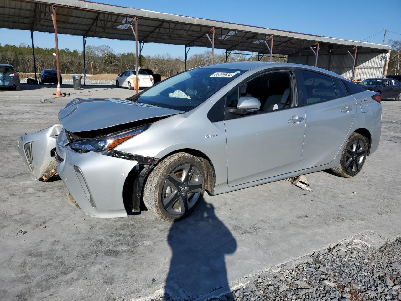 2022 TOYOTA PRIUS NIGHT SHADE VIN:JTDKAMFU6N3175334
