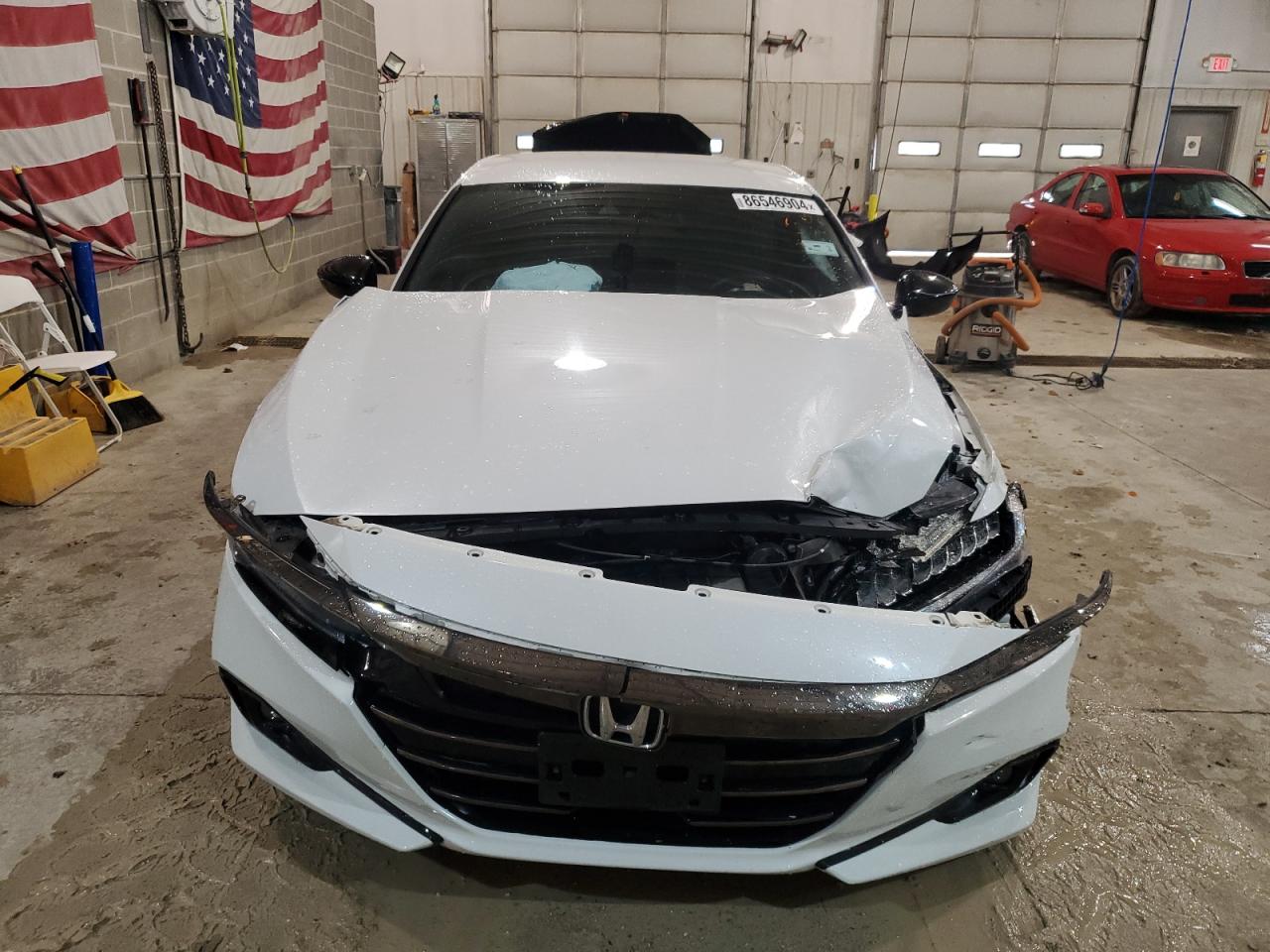 2022 HONDA ACCORD SPORT VIN:1HGCV1F3XNA031572