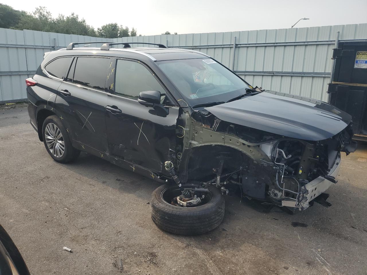 2023 TOYOTA HIGHLANDER L VIN:5TDKDRBH3PS004636