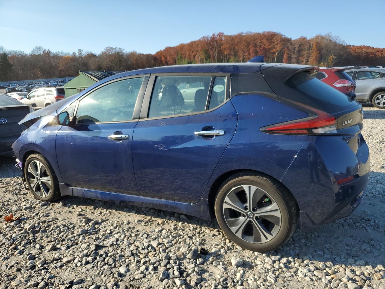 2022 NISSAN LEAF SV VIN:1N4AZ1CV3NC551252