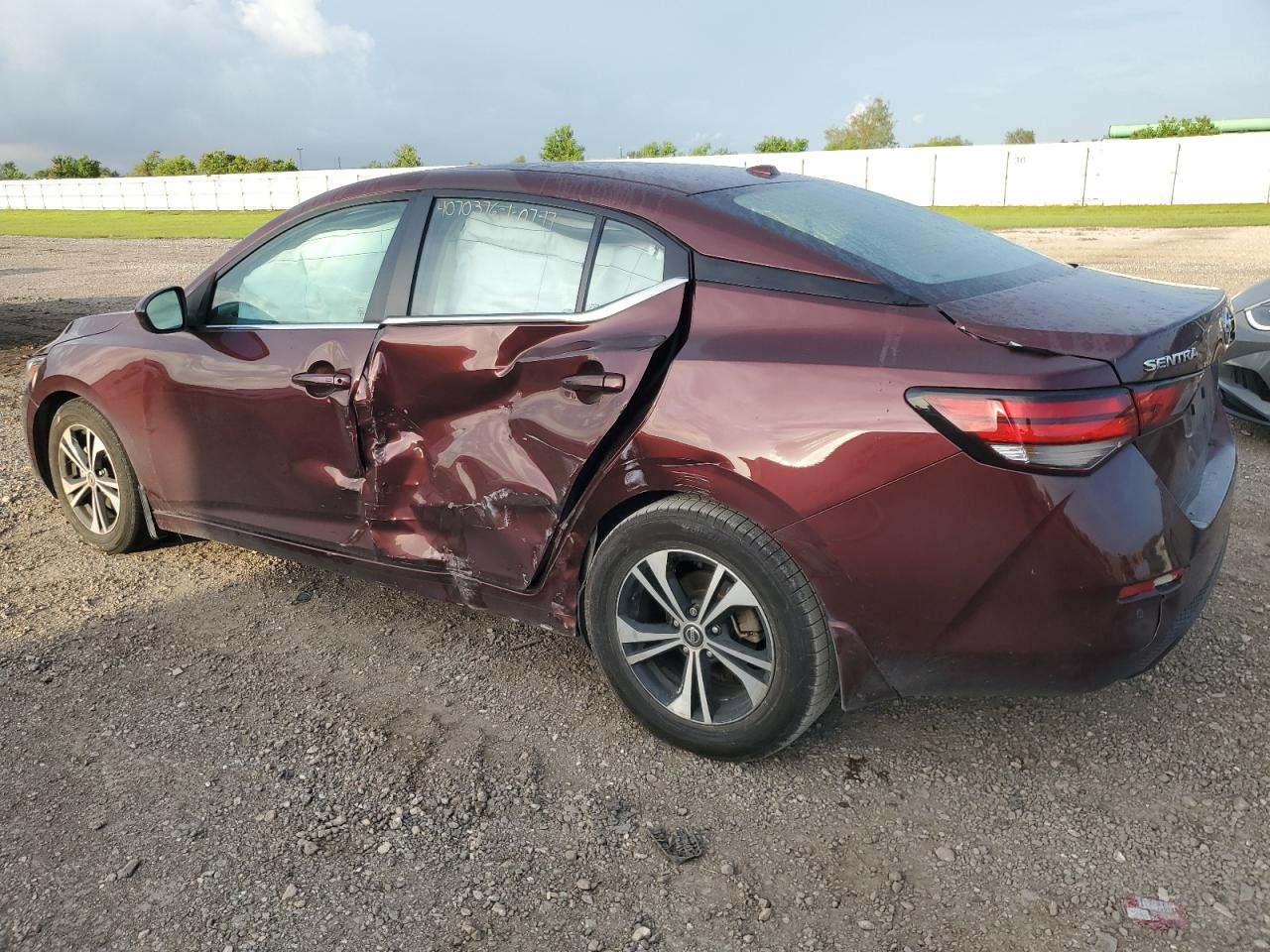 2022 NISSAN SENTRA SV VIN:3N1AB8CV1NY296196