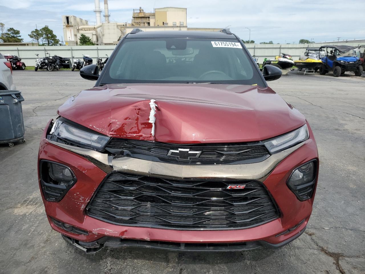 2023 CHEVROLET TRAILBLAZER RS VIN:KL79MTSLXPB008901