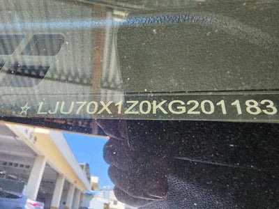 2019 Toyota Isis LJU70X1Z0KG201183 VIN:LJU70X1Z0KG201183