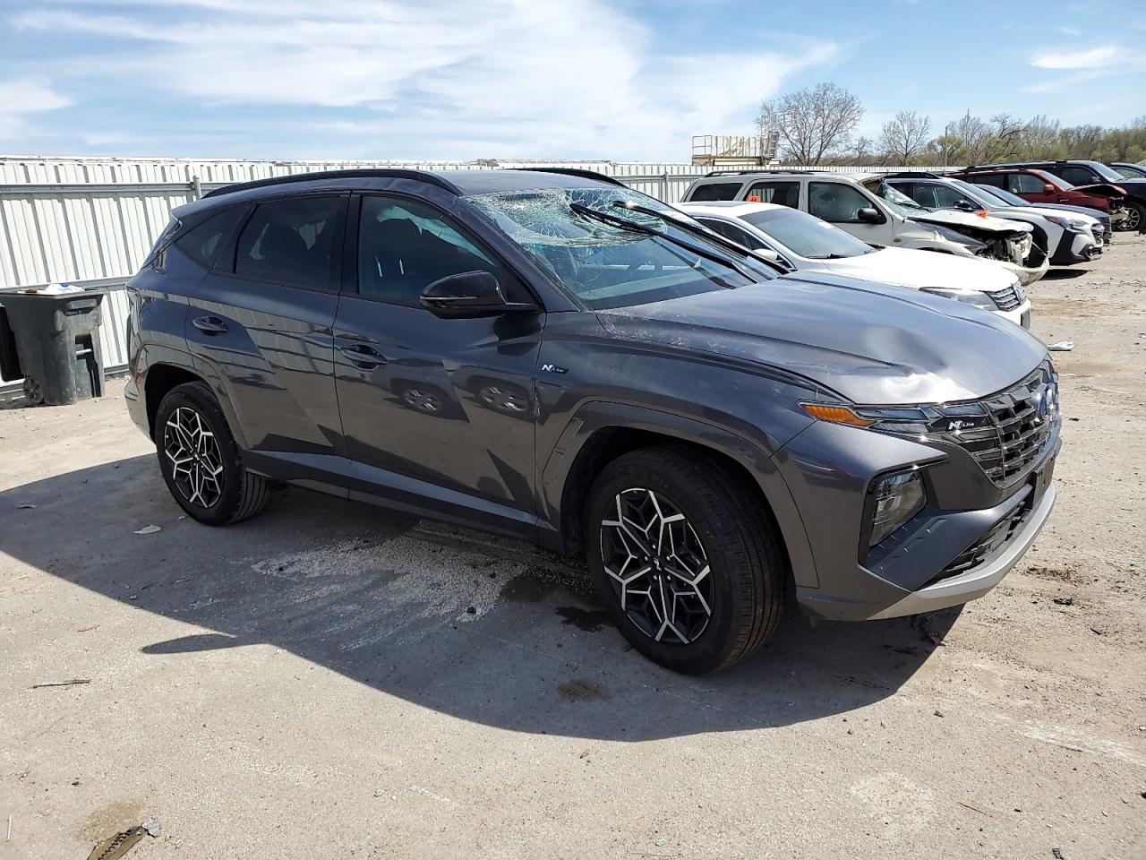 2023 HYUNDAI TUCSON N LINE VIN:KM8JFCAE4PU248815