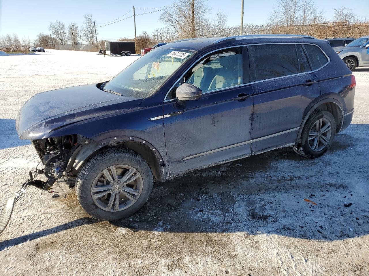 2022 VOLKSWAGEN TIGUAN SEL R-LINE VIN:3VV4B7AX9NM175160