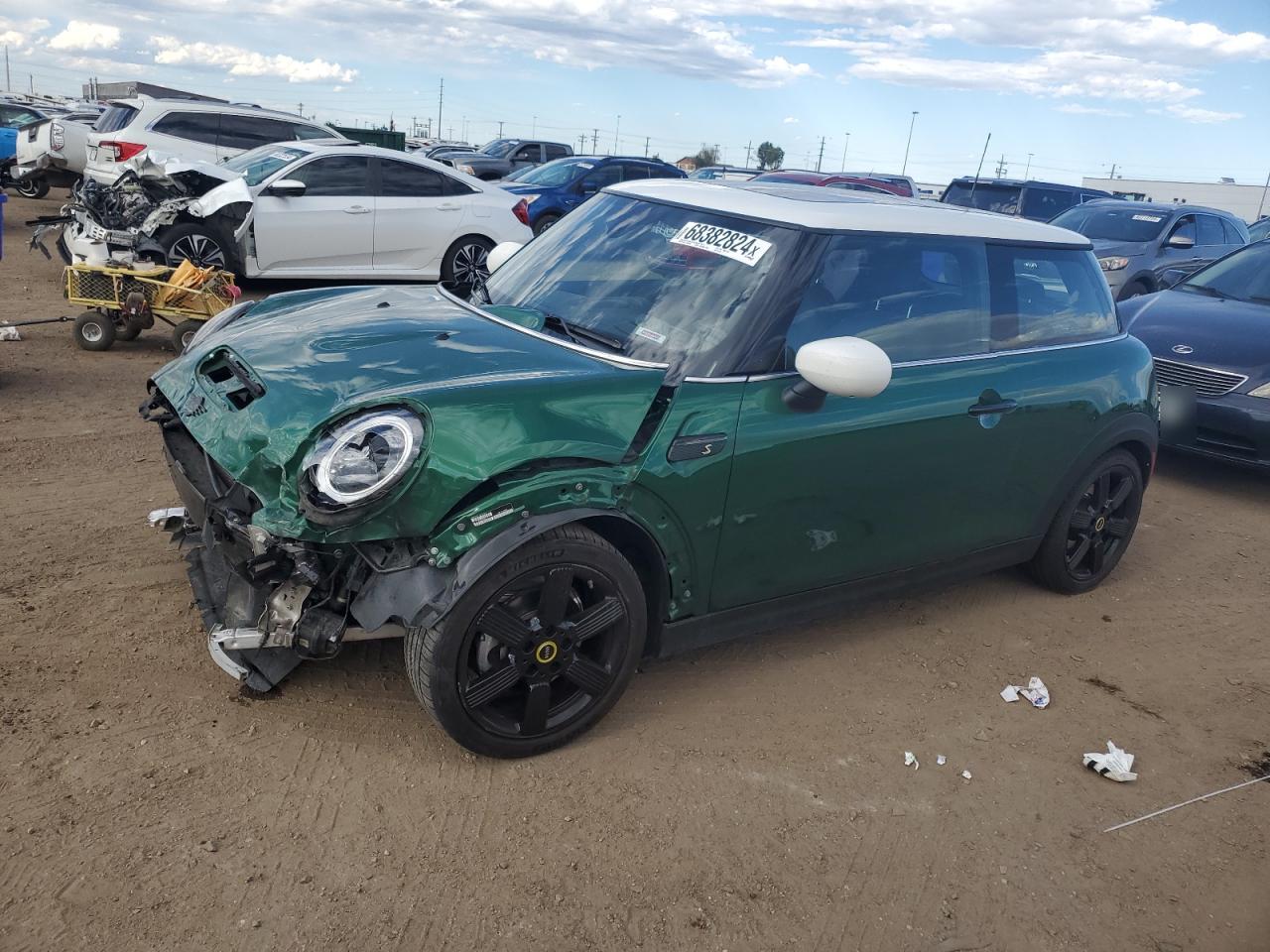 2022 MINI COOPER SE VIN:WMW13DJ09N2R37407