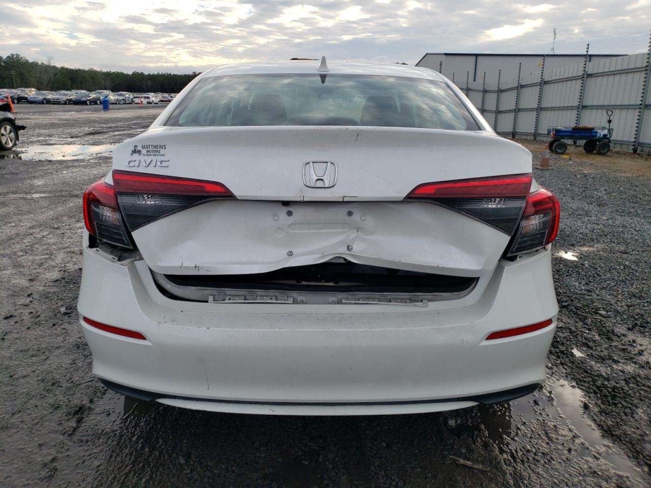 2022 HONDA CIVIC LX VIN:2HGFE2F22NH526506