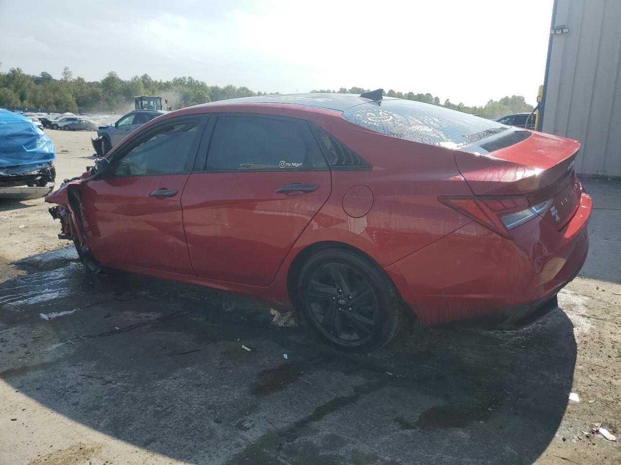 2022 HYUNDAI ELANTRA BLUE VIN:KMHLM4AJ3NU024062