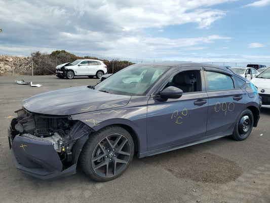 2022 HONDA CIVIC SPORT TOURING VIN:19XFL1H81NE022539