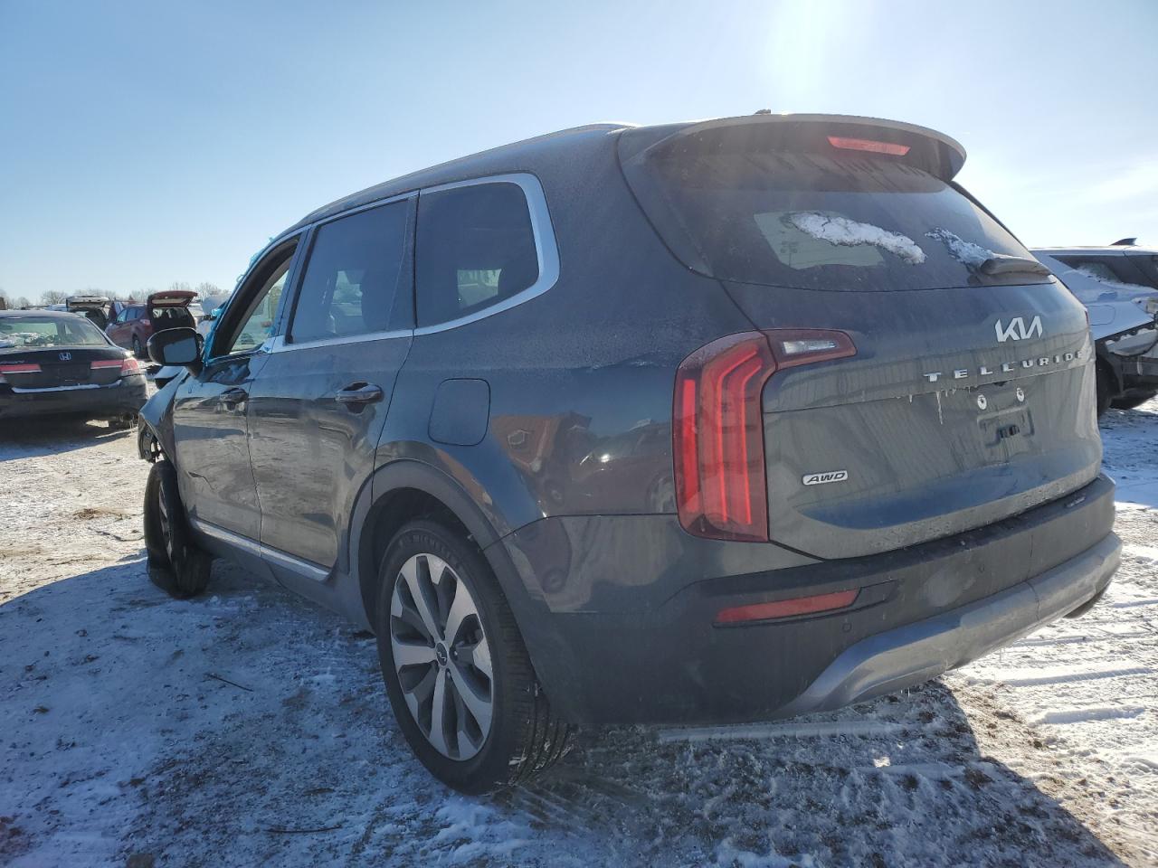 2022 KIA TELLURIDE EX VIN:5XYP3DHC2NG299505