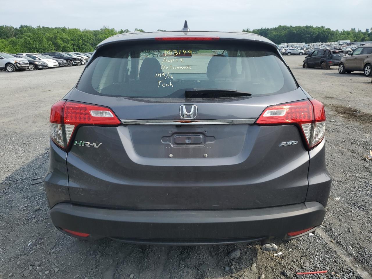 2022 HONDA HR-V LX VIN:3CZRU6H34NM733423