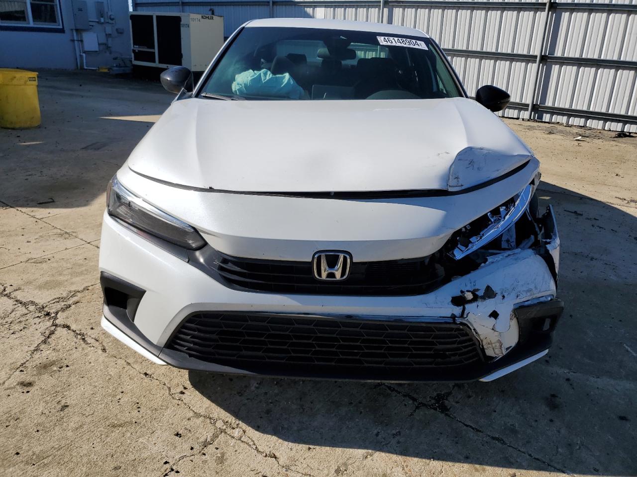2022 HONDA CIVIC SPORT VIN:2HGFE2F5XNH527753