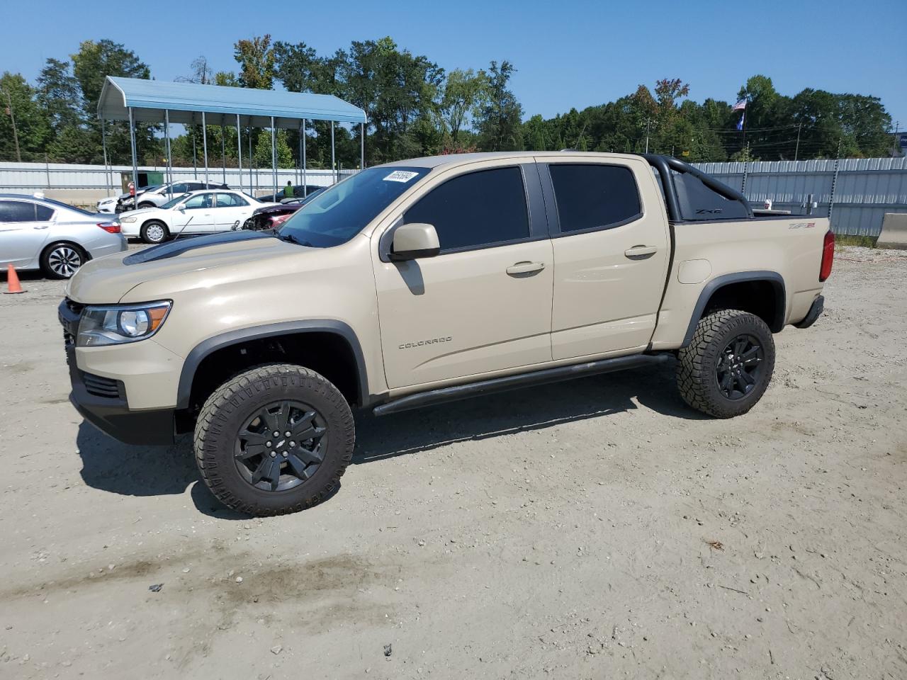 2022 CHEVROLET COLORADO ZR2 VIN:1GCGTEEN4N1257591