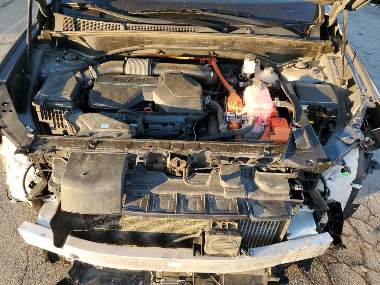 2022 HYUNDAI SANTA FE BLUE VIN:KM8S2DA19NU058959