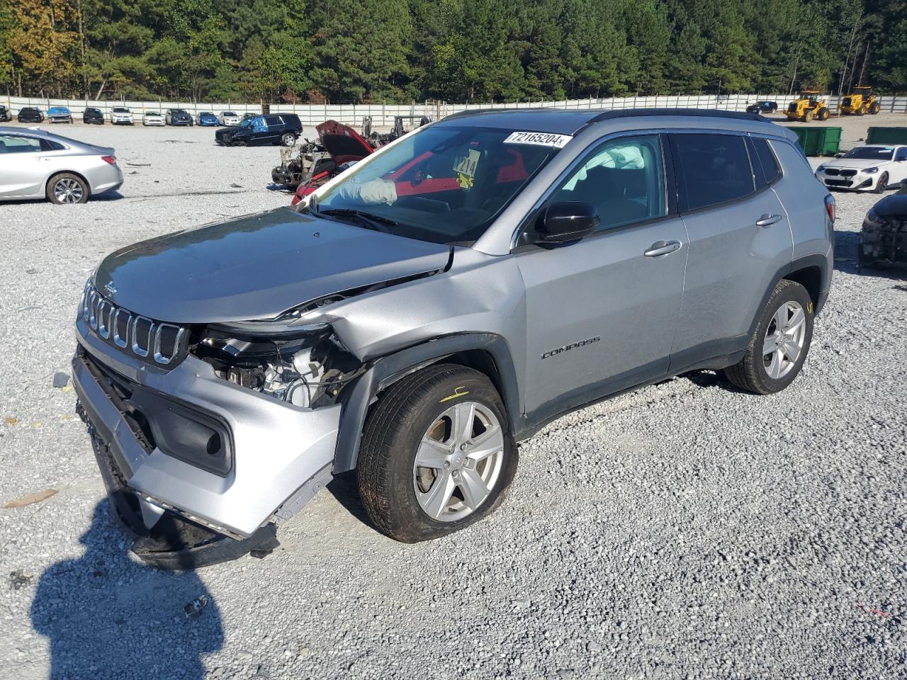 2022 JEEP COMPASS LATITUDE VIN:3C4NJDBB8NT221879