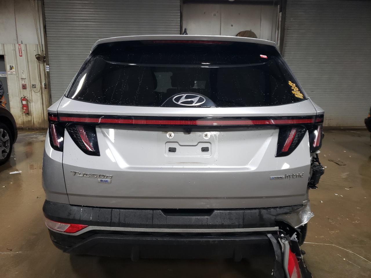 2022 HYUNDAI TUCSON BLUE VIN:KM8JBCA11NU044110