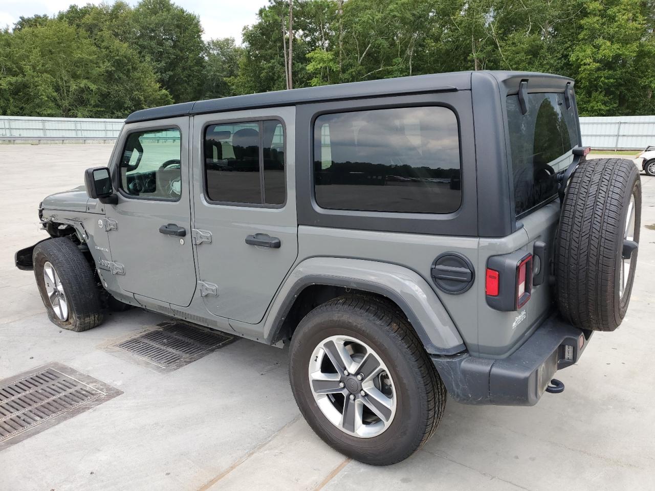 2023 JEEP WRANGLER SAHARA VIN:1C4HJXEN2PW505302