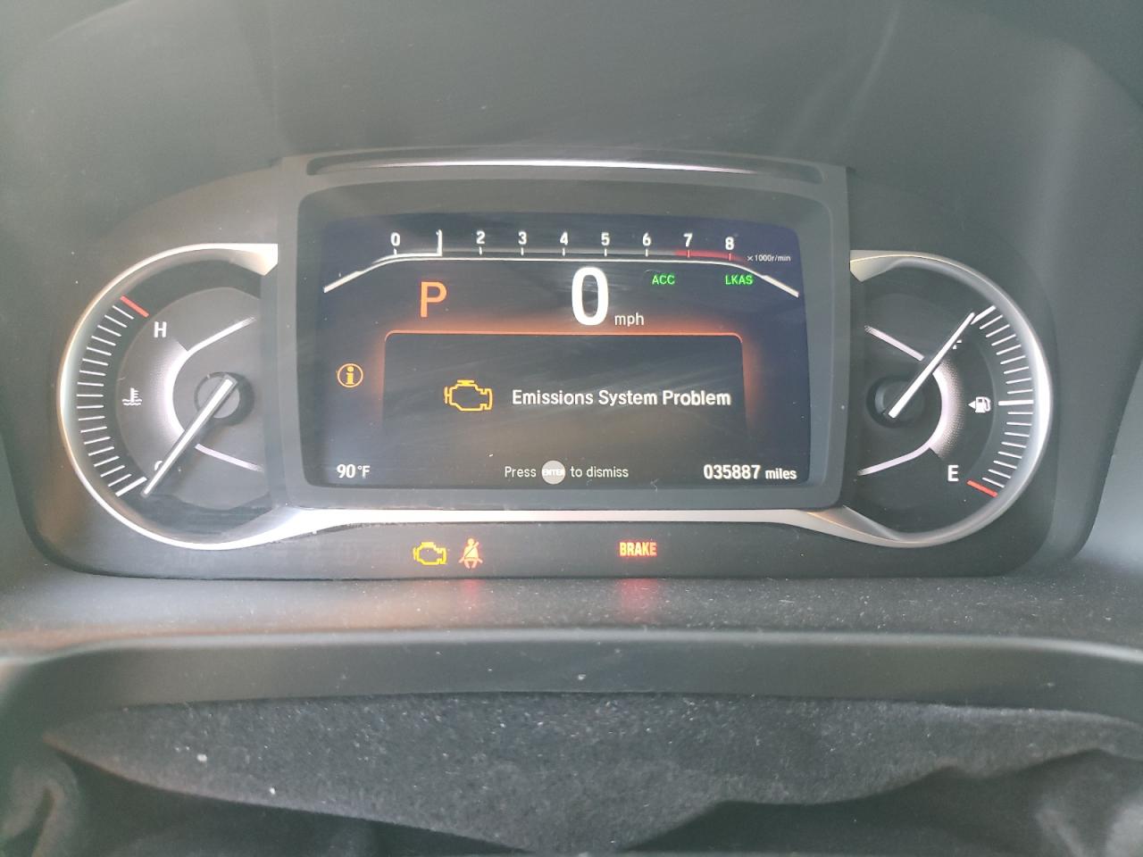 2023 HONDA PASSPORT ELITE VIN:5FNYF8H04PB006352