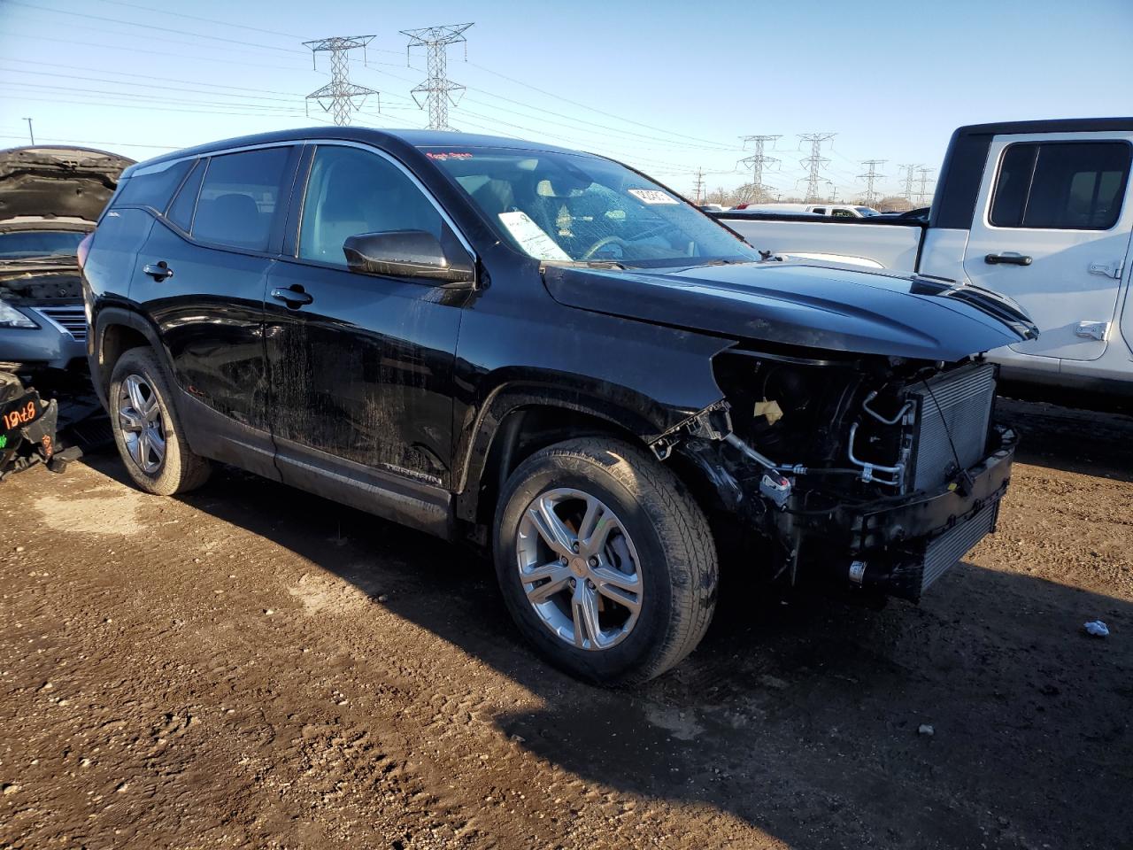 2022 GMC TERRAIN SLE VIN:3GKALTEV6NL296142