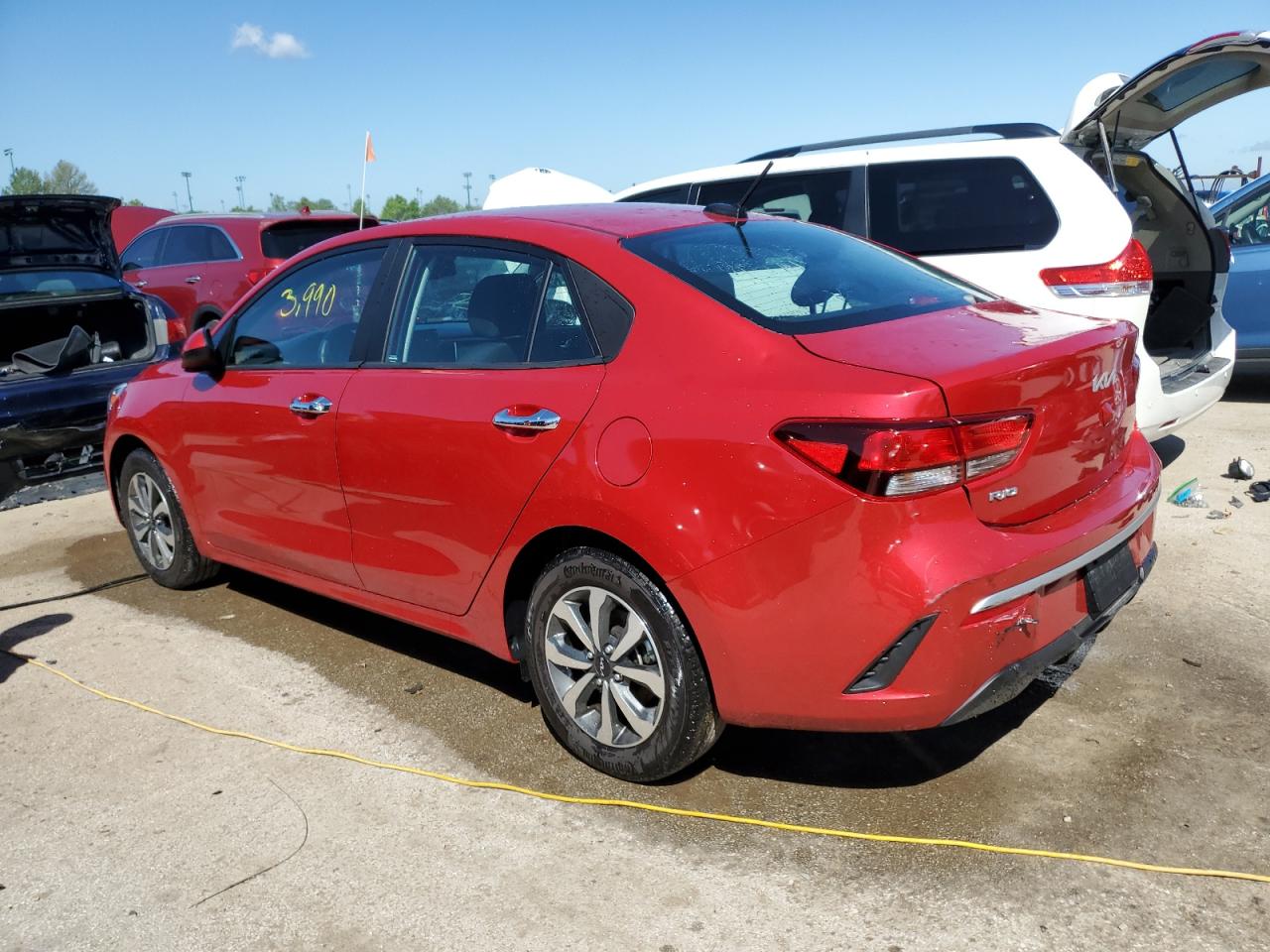 2023 KIA RIO LX VIN:3KPA24AD7PE612933