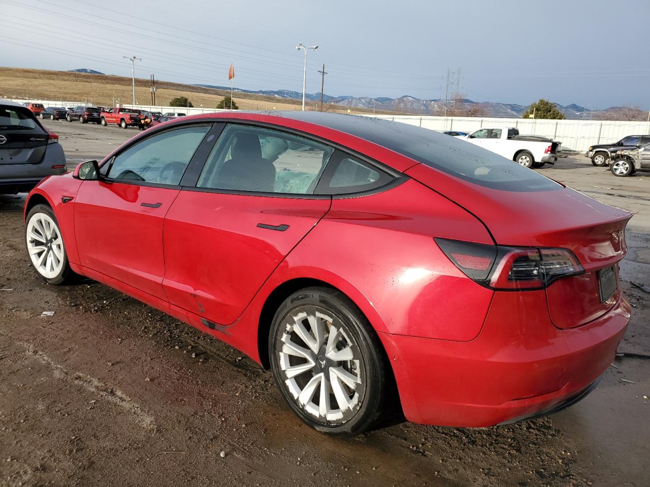 2022 TESLA MODEL 3  VIN:5YJ3E1EB7NF209209
