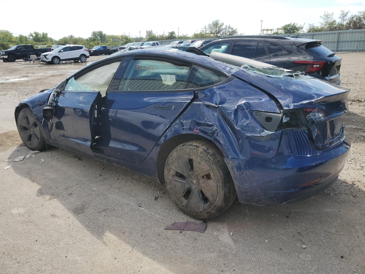2022 TESLA MODEL 3  VIN:5YJ3E1EB1NF192164
