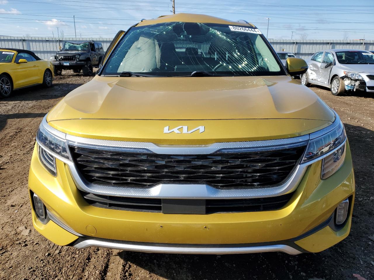 2022 KIA SELTOS SX VIN:KNDETCA28N7256254