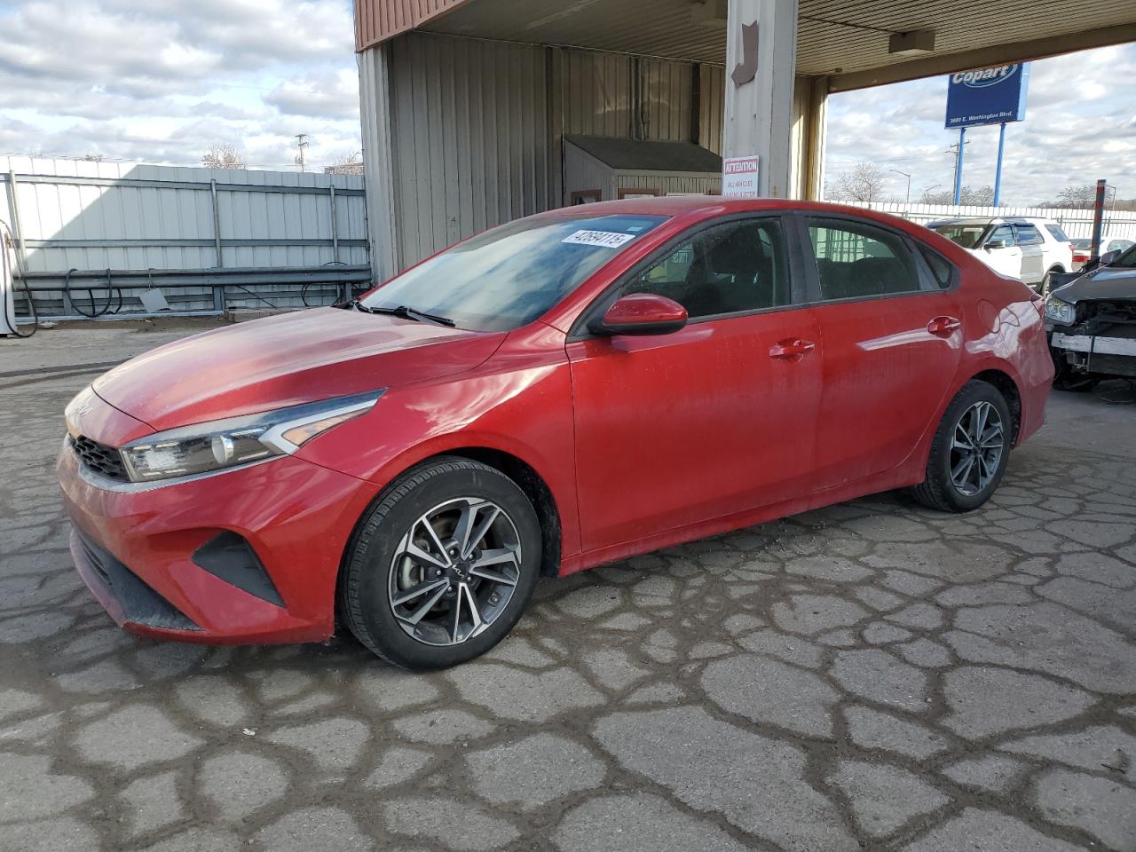 2022 KIA FORTE FE VIN:3KPF24AD7NE447923