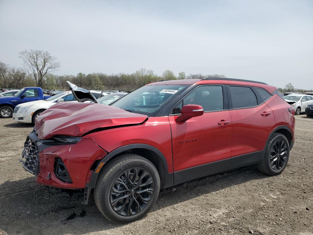 2022 CHEVROLET BLAZER 2LT VIN:3GNKBCR47NS127300