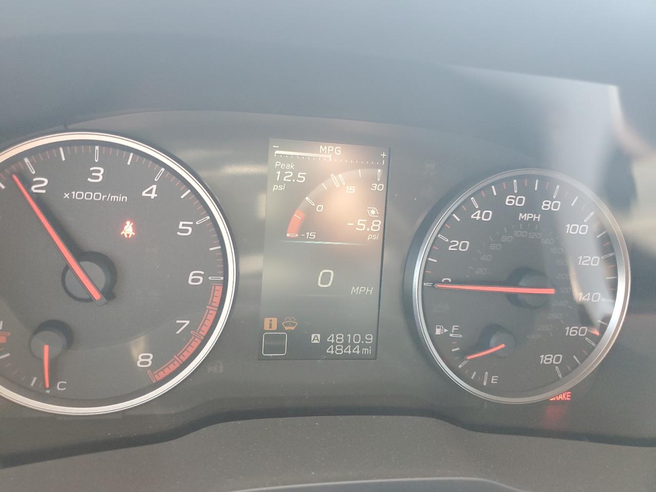 2023 SUBARU WRX  VIN:JF1VBAA65P9812821