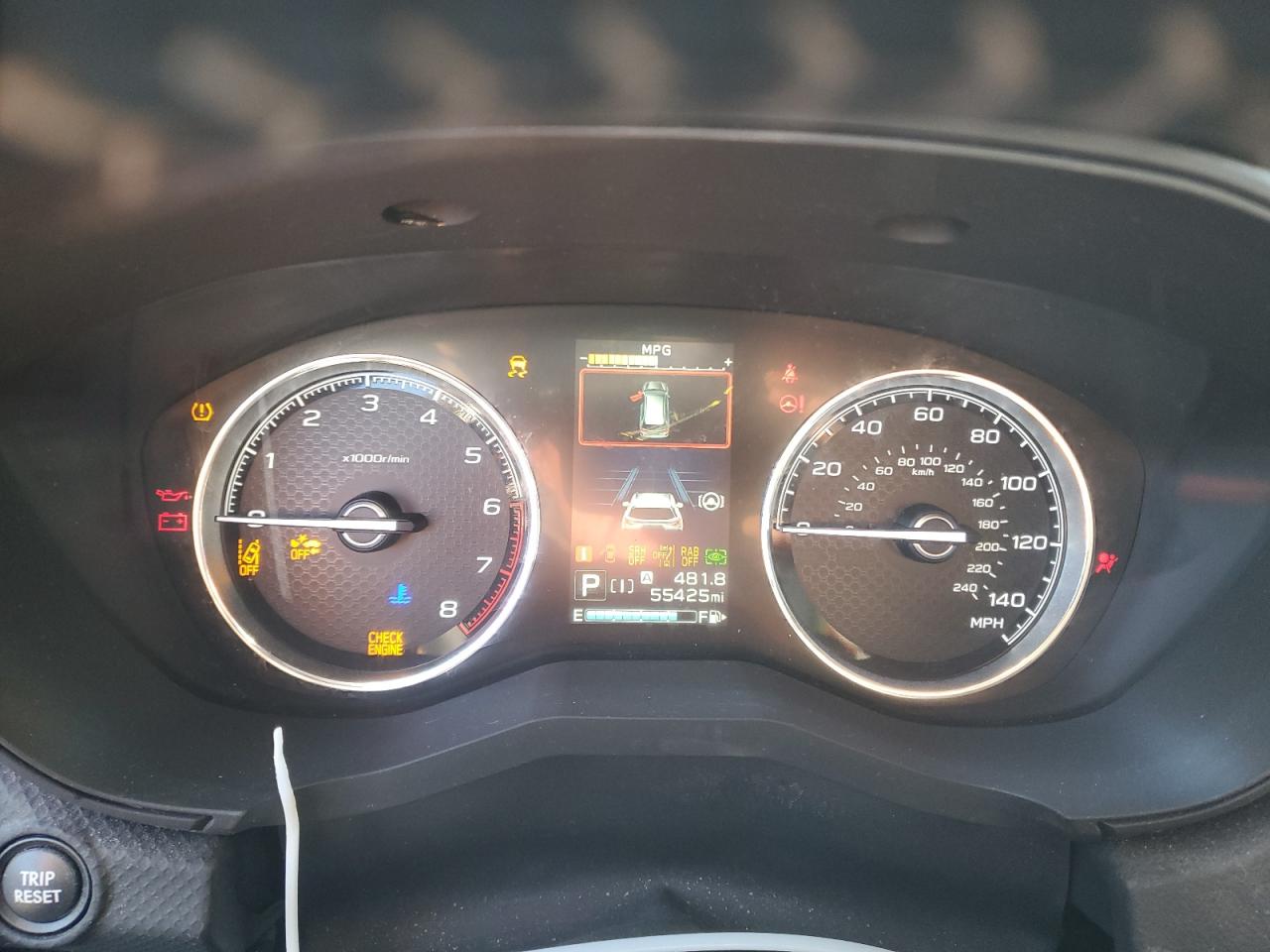 2022 SUBARU FORESTER TOURING VIN:JF2SKARC5NH508433