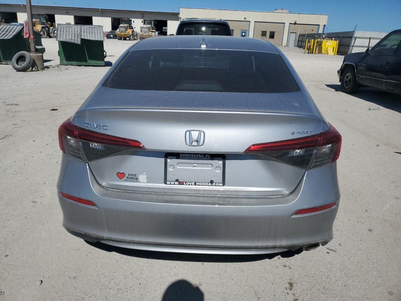 2022 HONDA CIVIC SPORT VIN:2HGFE2F56NH594463