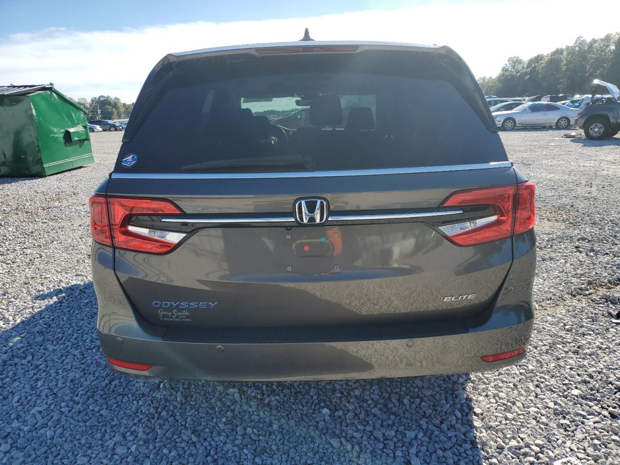 2022 HONDA ODYSSEY ELITE VIN:5FNRL6H94NB027313