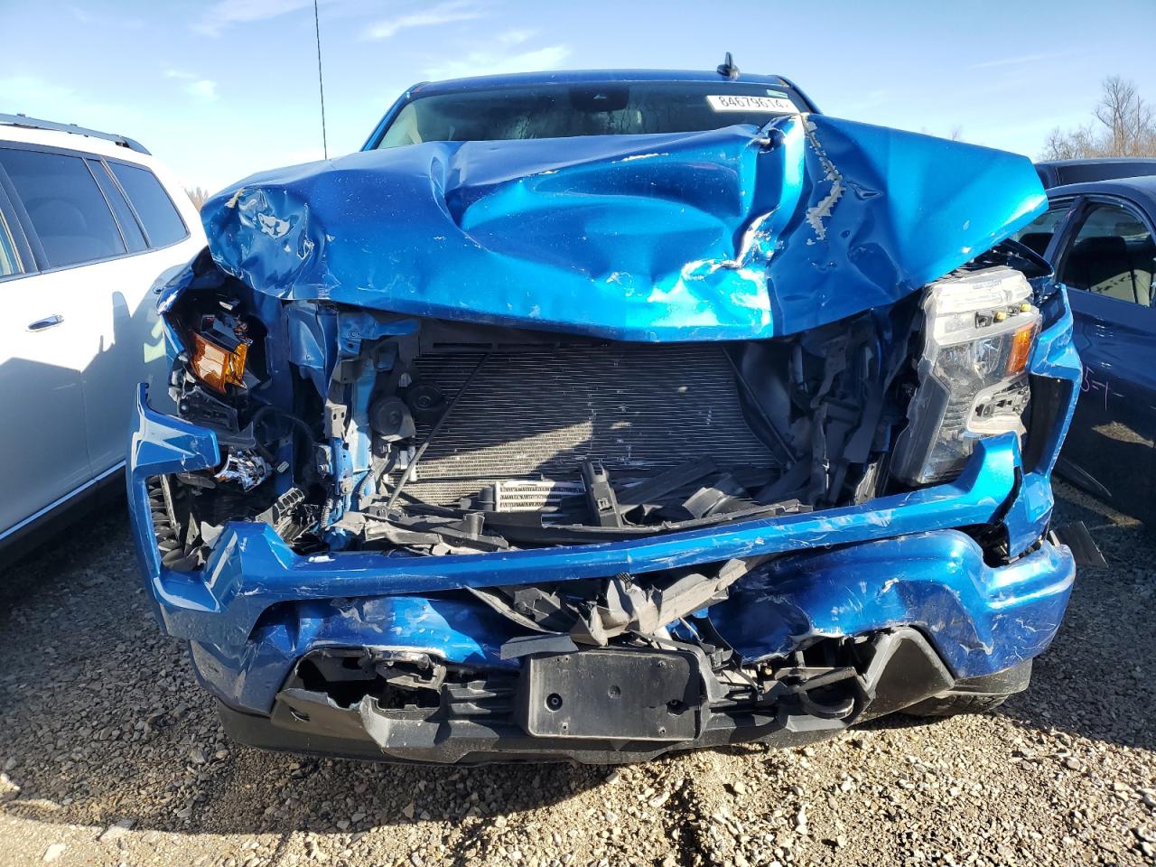 2022 CHEVROLET SILVERADO K1500 CUSTOM VIN:3GCPDBEK0NG526415