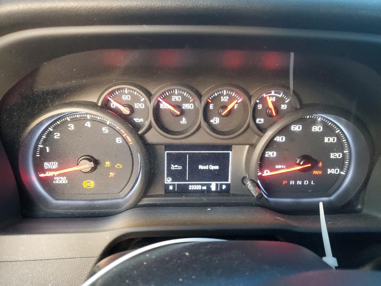 2023 CHEVROLET SILVERADO C1500 CUSTOM VIN:1GCPABEK5PZ214635