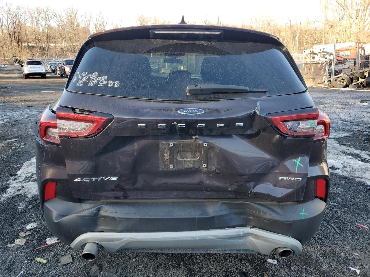 2023 FORD ESCAPE ACTIVE VIN:1FMCU9GN1PUA72279