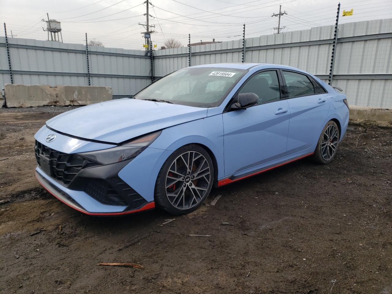 2022 HYUNDAI ELANTRA N  VIN:KMHLW4AK0NU002314