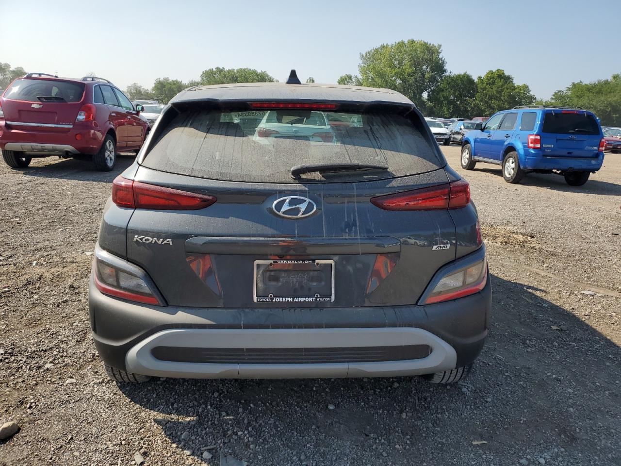 2022 HYUNDAI KONA SEL VIN:KM8K2CAB4NU874237