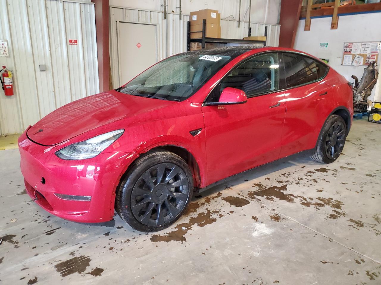 2022 TESLA MODEL Y  VIN:7SAYGDEE4NF443564