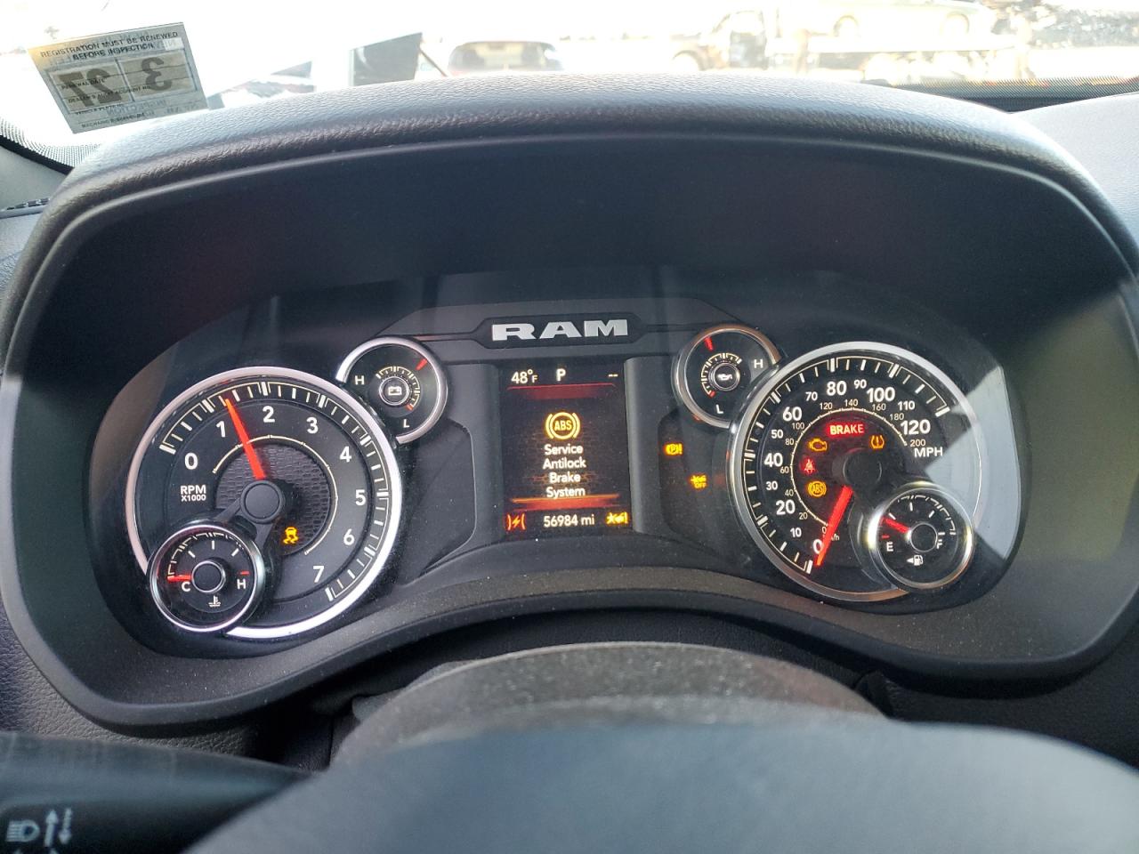 2022 RAM 1500 TRADESMAN VIN:1C6SRFCT1NN246449