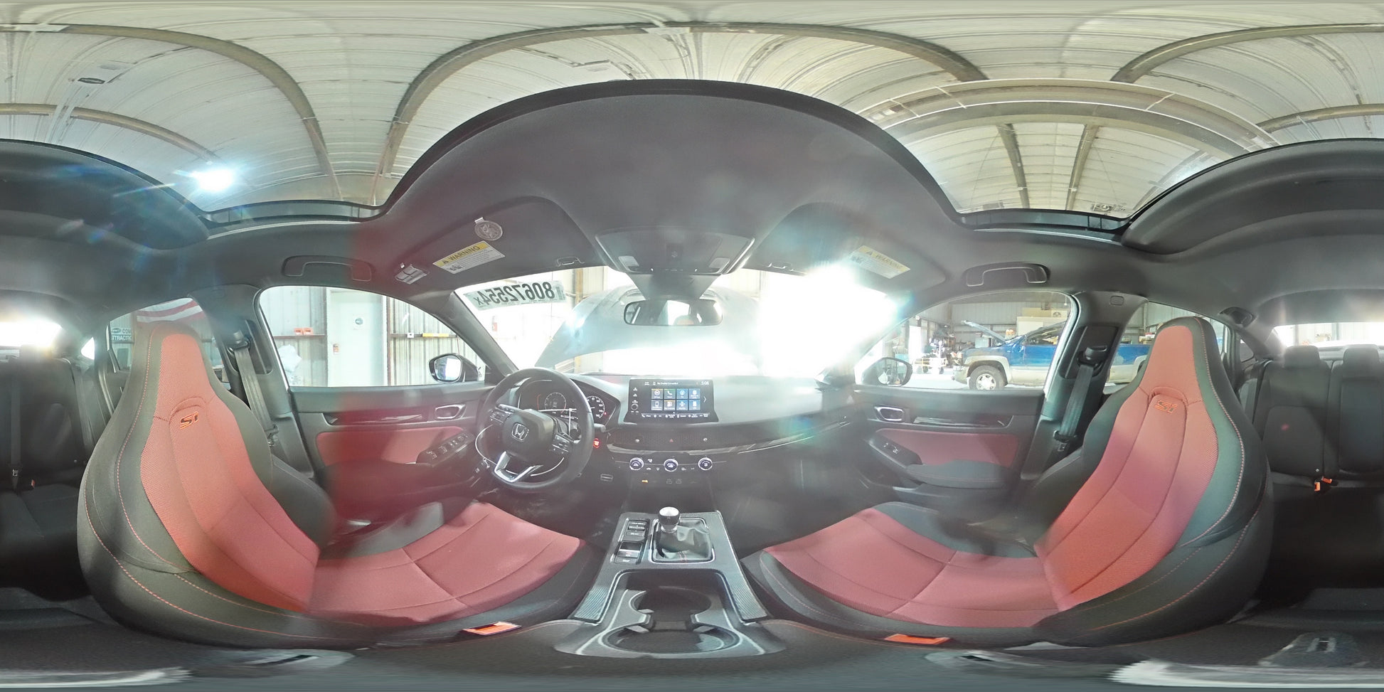 2023 HONDA CIVIC SI VIN:2HGFE1E52PH475114