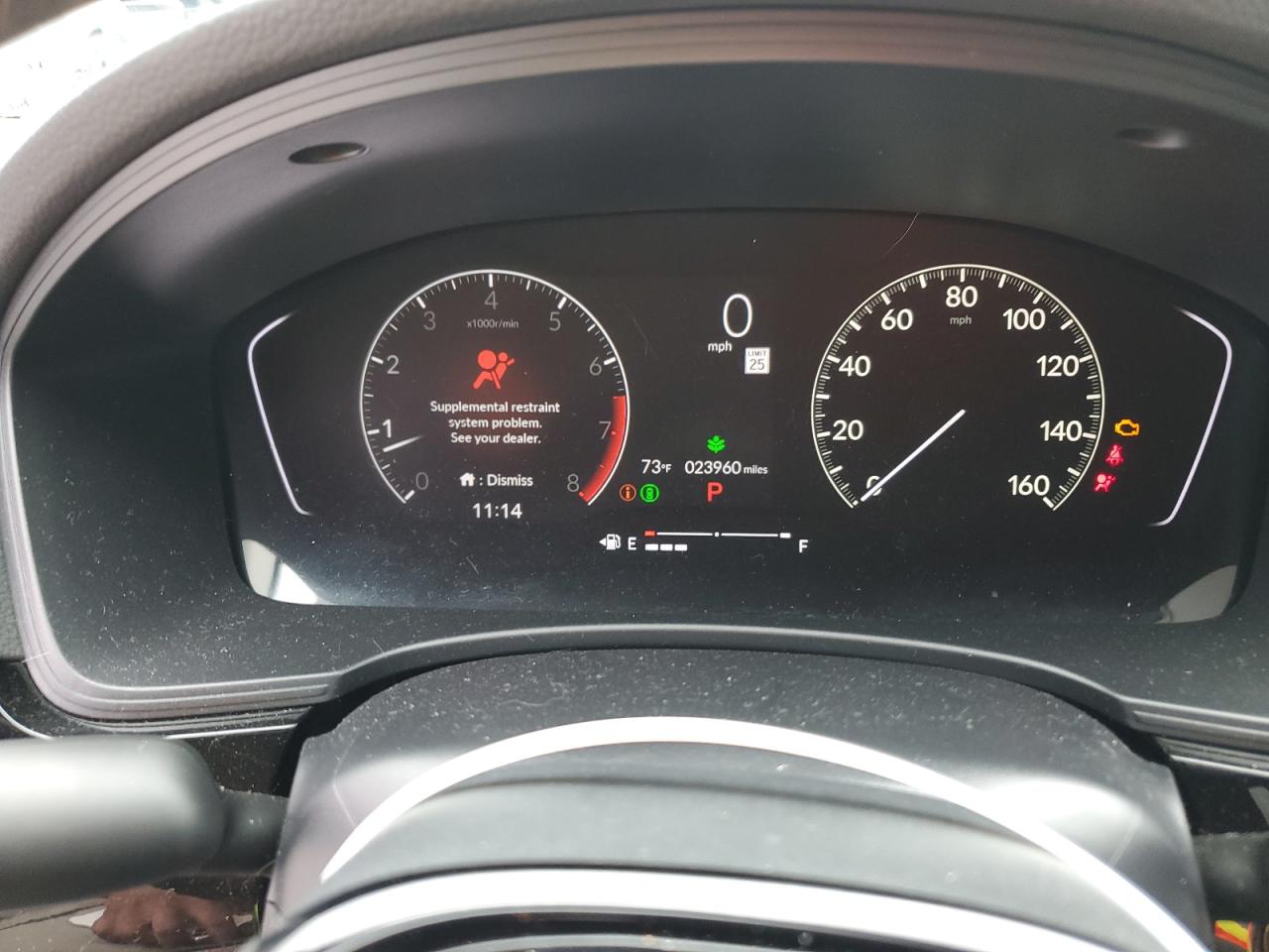 2024 HONDA CIVIC EX VIN:2HGFE1F72RH311705